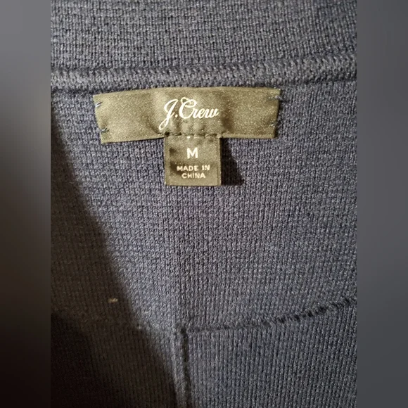 J.crew Merino Wool Sweater Blazer Size M - Picture 9 of 11